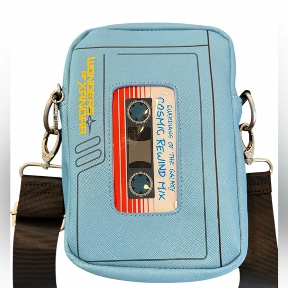 Guardians Of The Galaxy Cosmic Rewind Marvel Disney Parks Crossbody Bag EUC - Picture 2 of 10